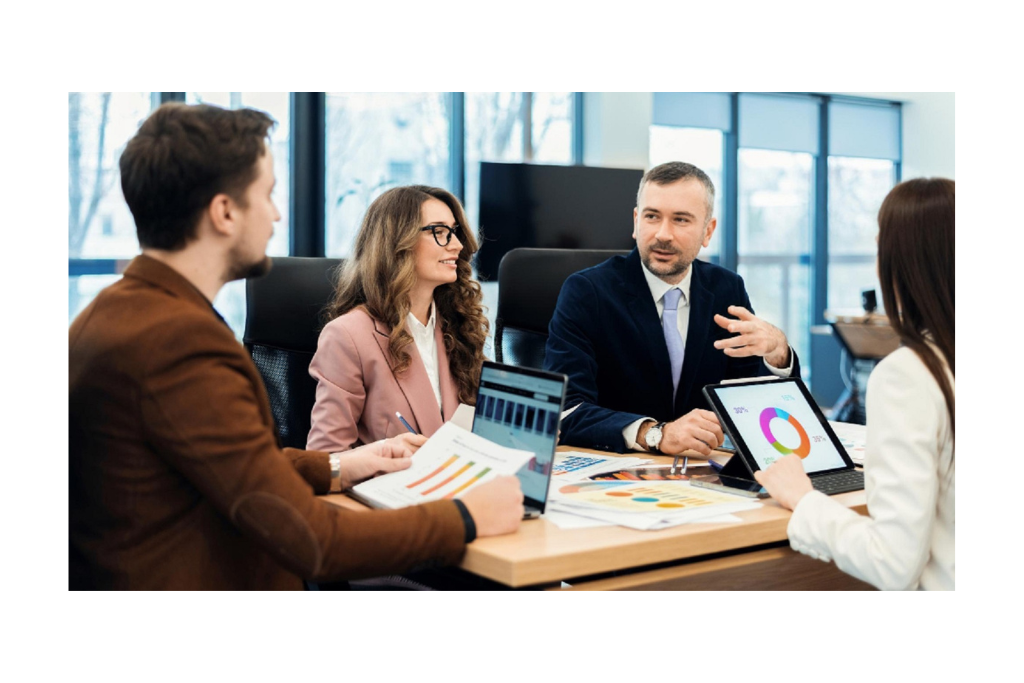 Professional business collaboration